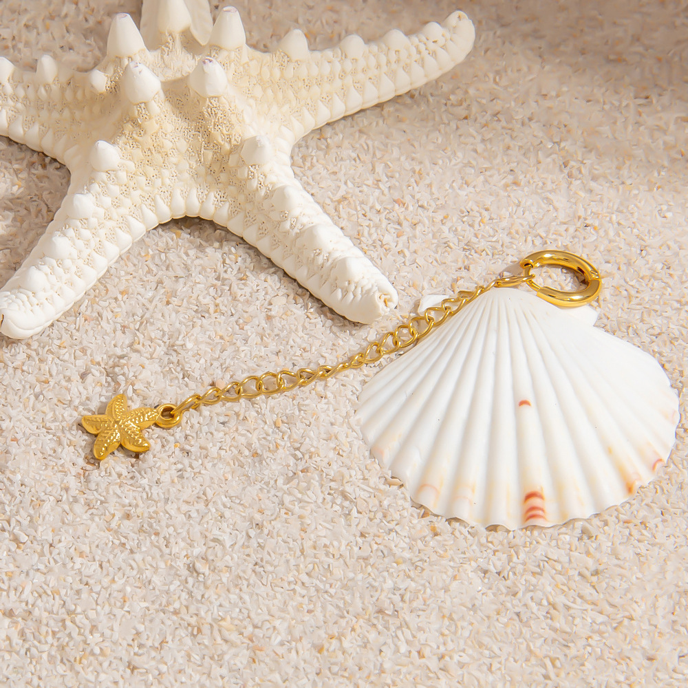 Oceanic Stainless Steel Waterproof Gold Color Bikini Pendant Picture7