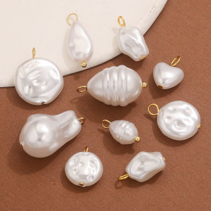 1 Piece Dazzling Series Chic Droplet Stainless Steel Waterproof Women's Pendants h5 Picture3