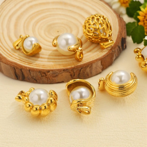 1 Piece Daily Annular Subtle Stainless Steel Waterproof Women's Pendants h5 Picture5