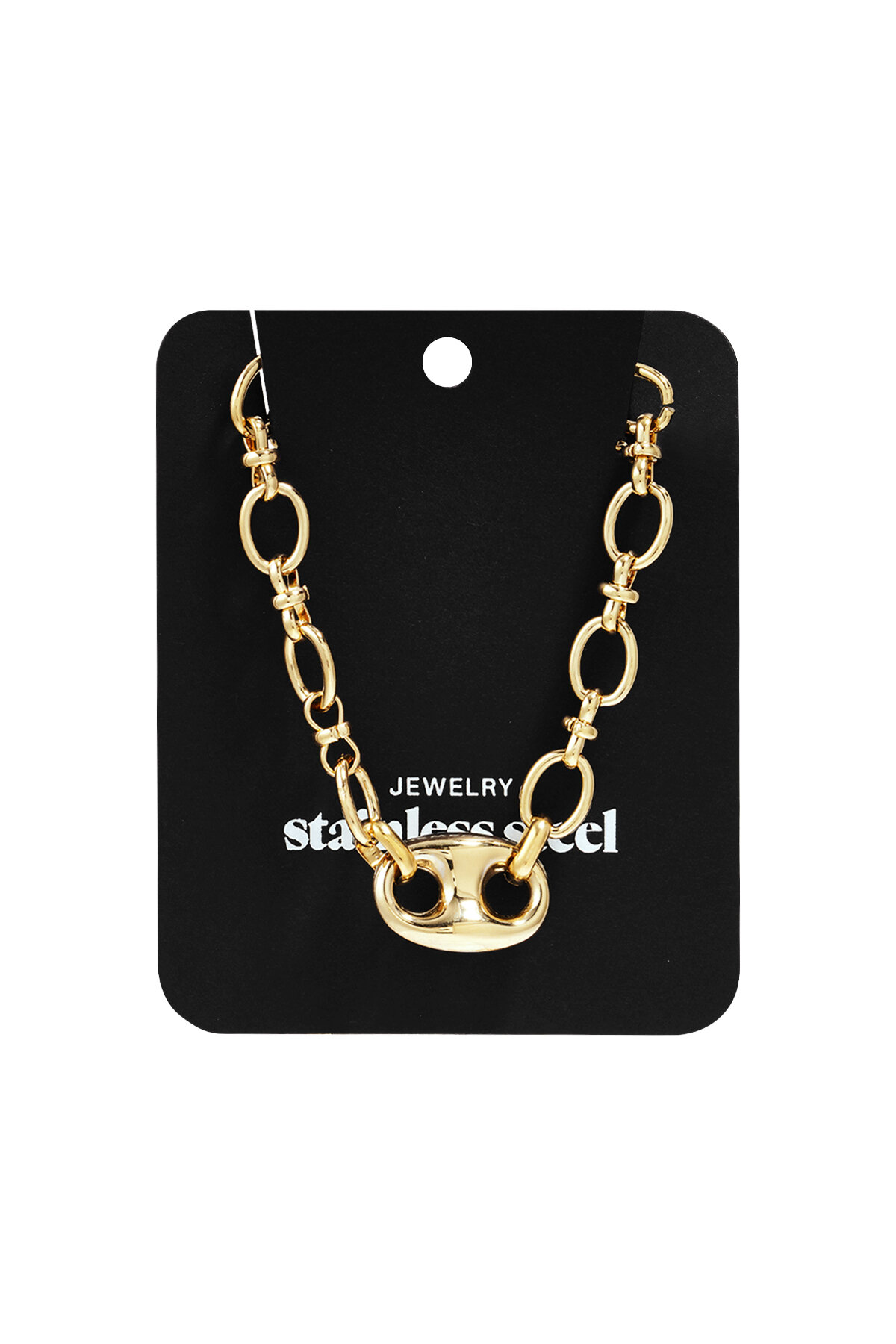 Necklace with button detail h5 Picture5