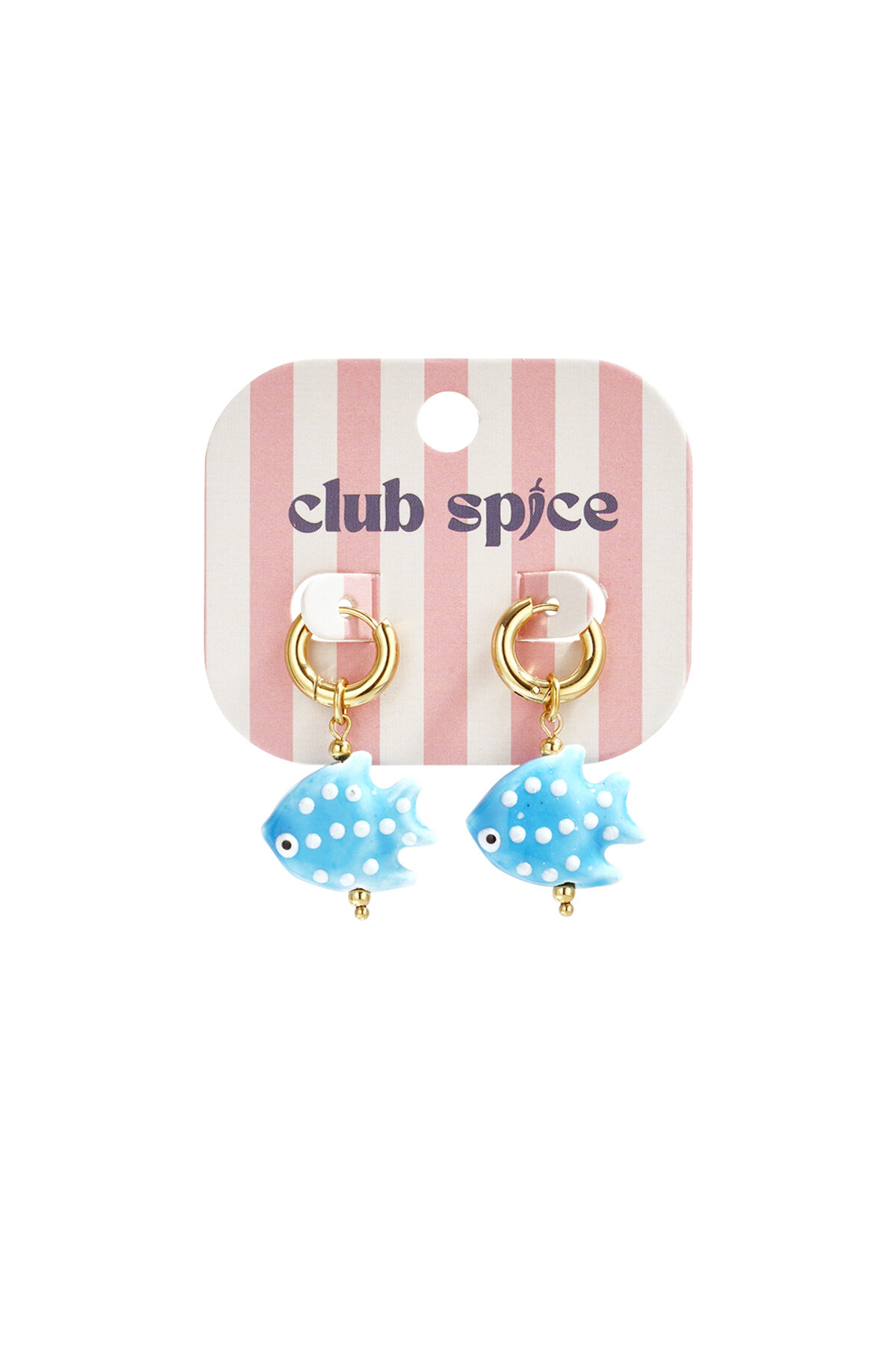 Earrings with fish charm h5 Picture4