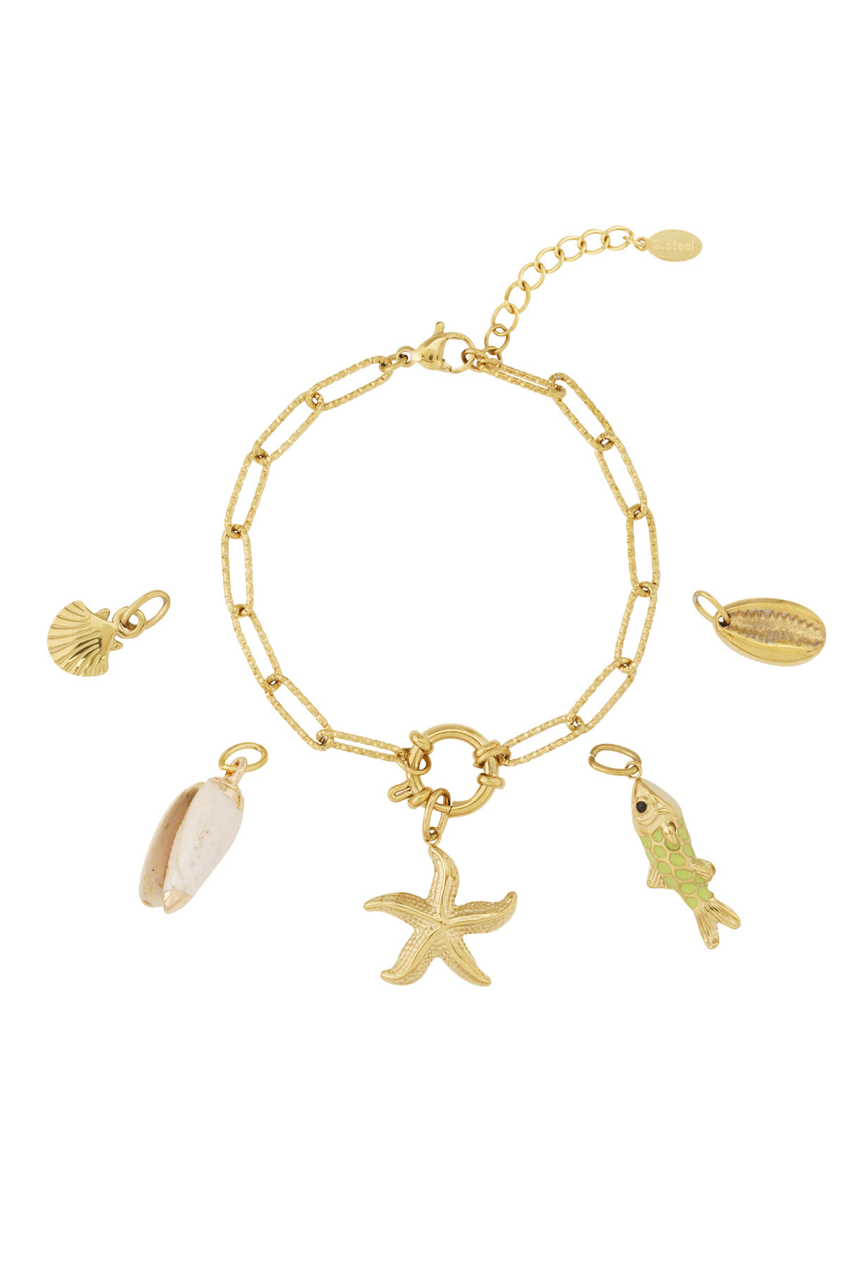 Starfish DIY bracelet 2