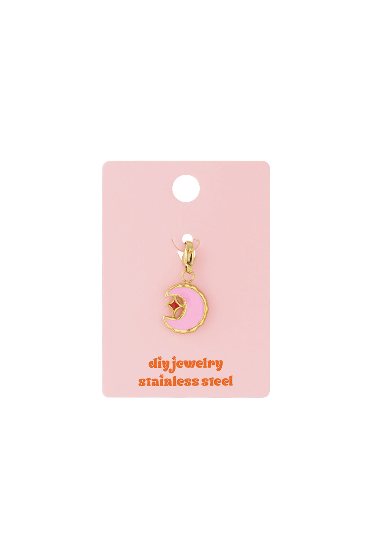 Pink moon jewelry charm h5 Picture4