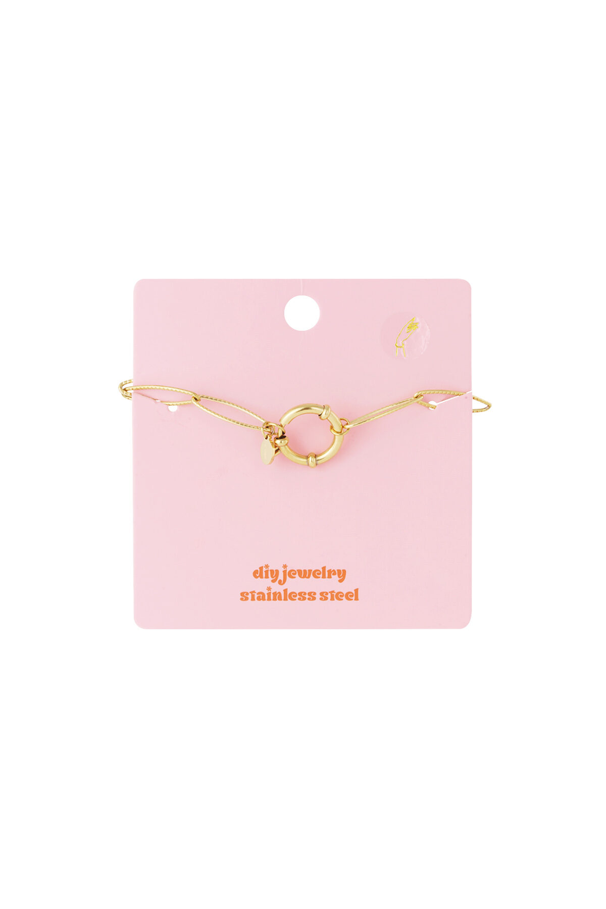 Stainless Steel Chain Bracelets Chain DIY Daily Simple Series Women's jewelry h5 Picture4