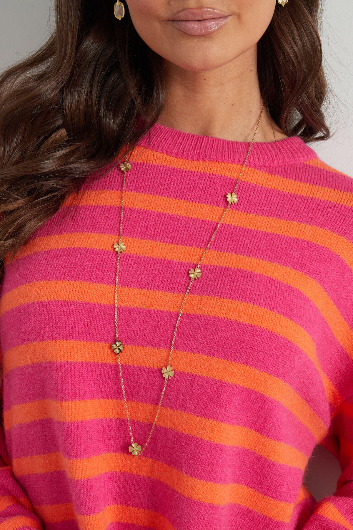long clover necklace Picture3