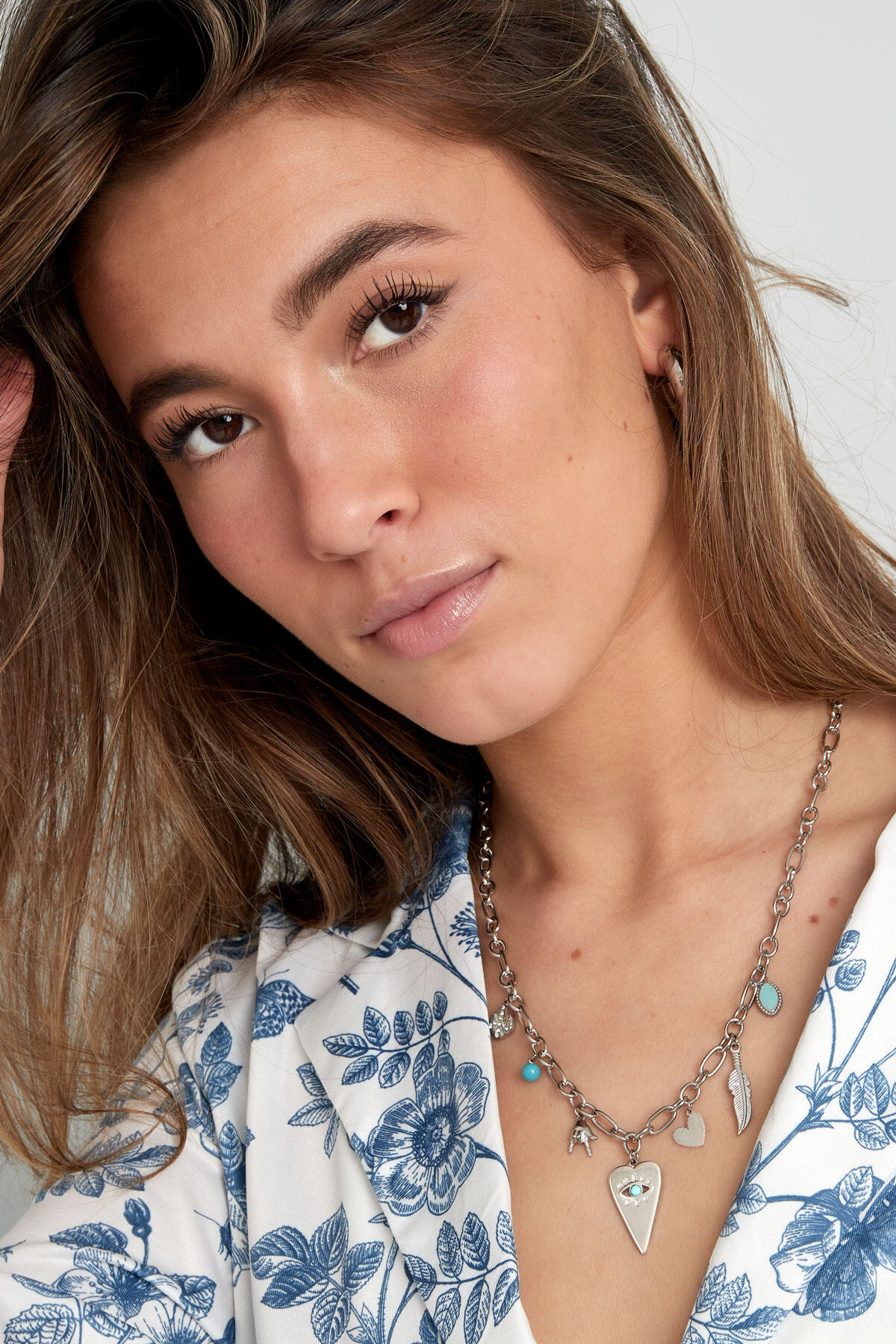 bedel ketting met vrolijke bedels h5 Afbeelding4