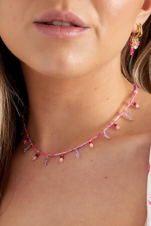 Collana scintillio estivo - Colore oro blu h5 Immagine3