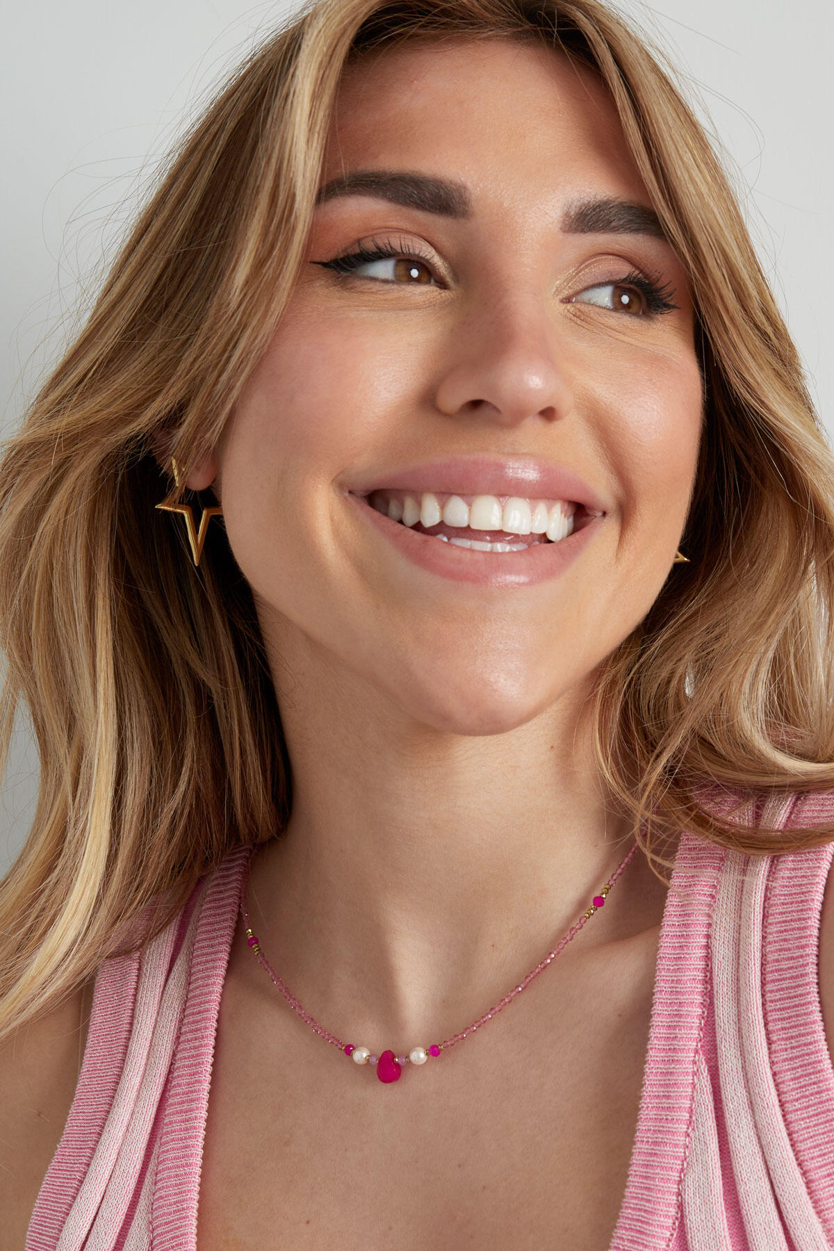 Bead necklace basic lover