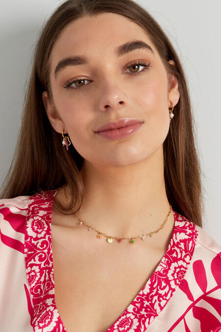 sparkle party charm necklace 2