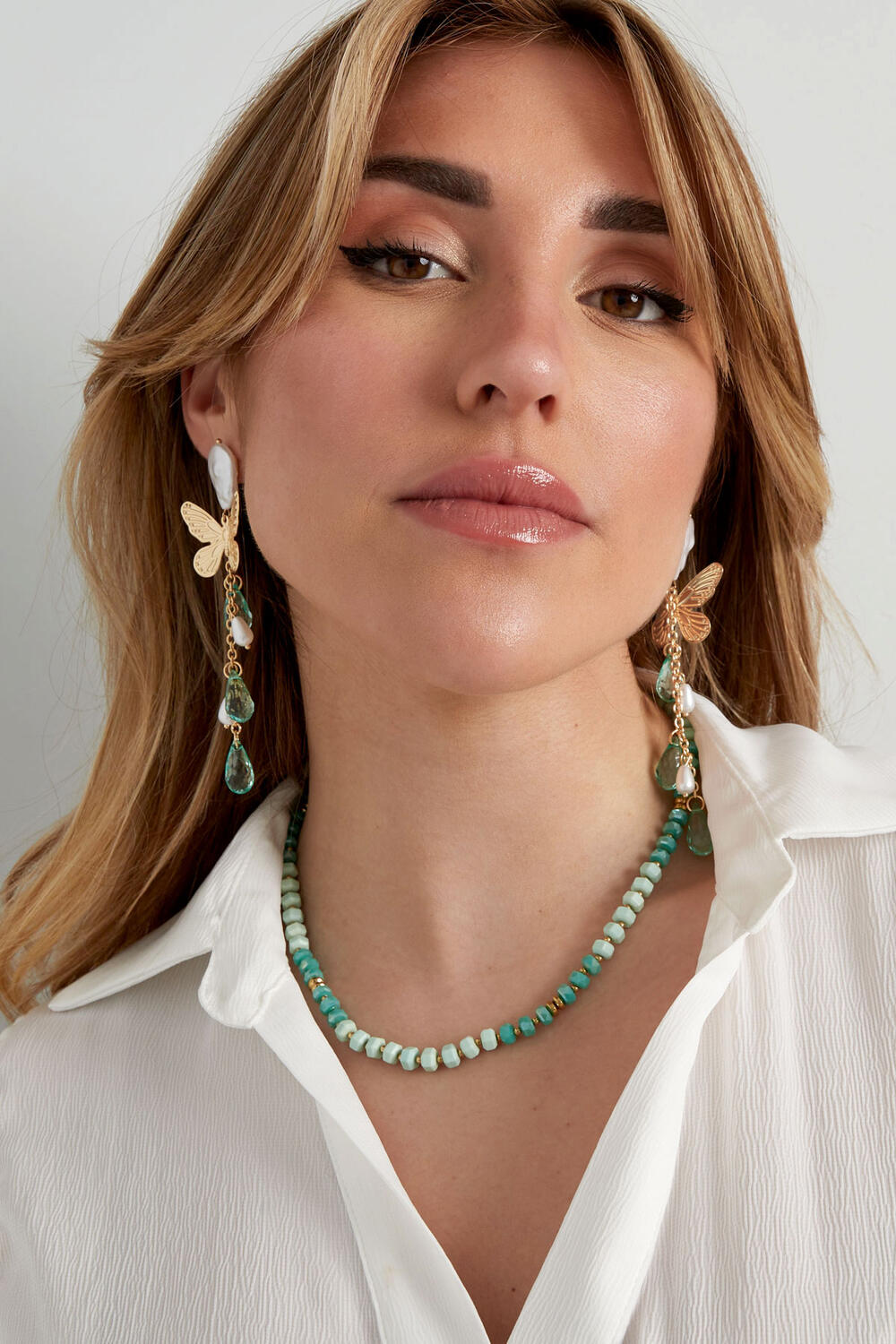 Collana in pietra naturale dappertutto Immagine2