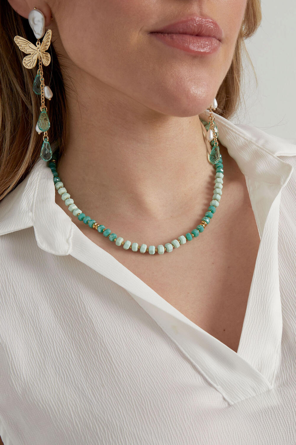 Collana in pietra naturale dappertutto Immagine3