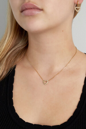 diamond heart necklace h5 Picture3