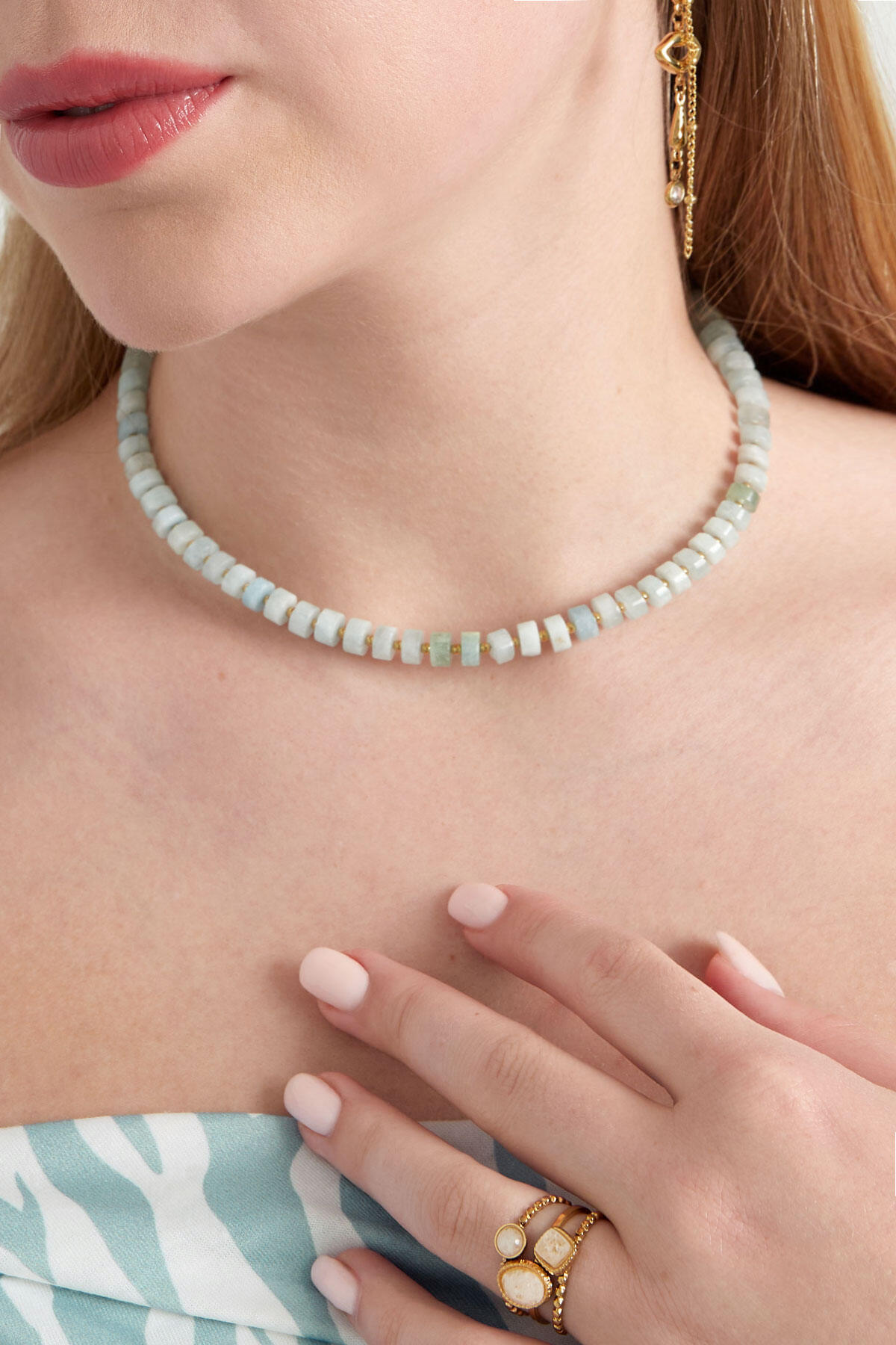Necklace army vibe