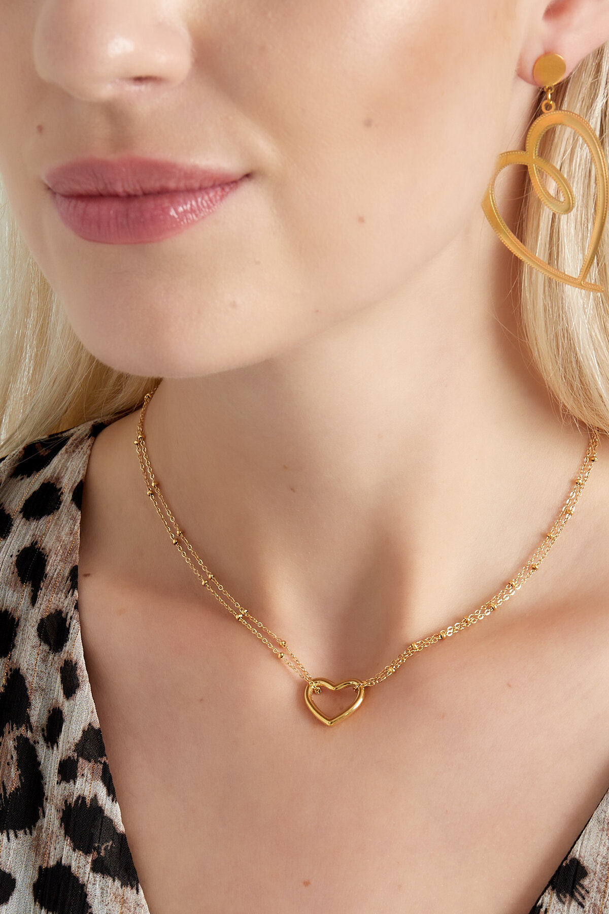 collar tono corazón Imagen2