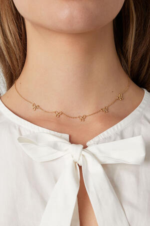 charming bows necklace h5 Picture2