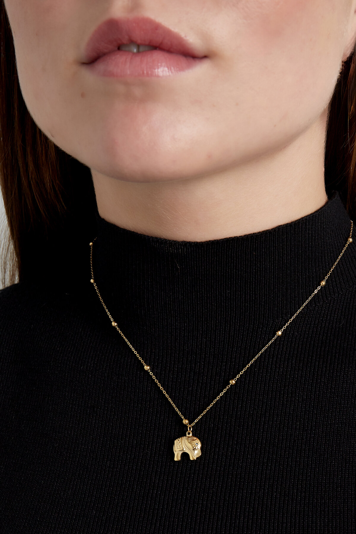 elephant charm necklace 2
