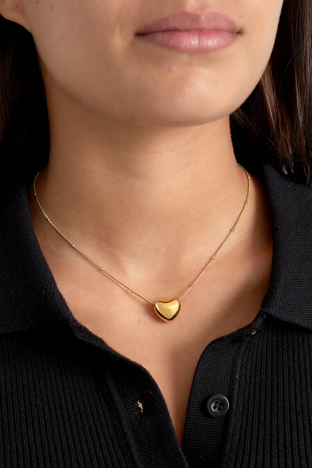 soft heart necklace 2