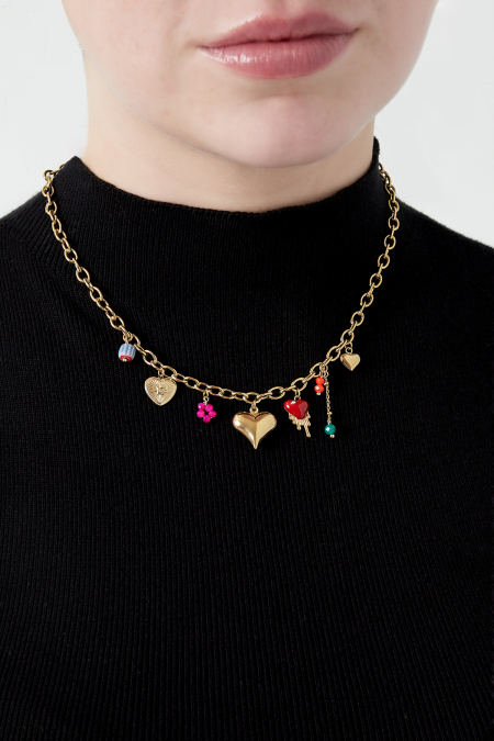 charm necklace lovers glow 2
