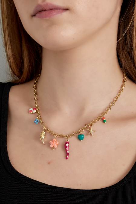 festive beads necklace 2