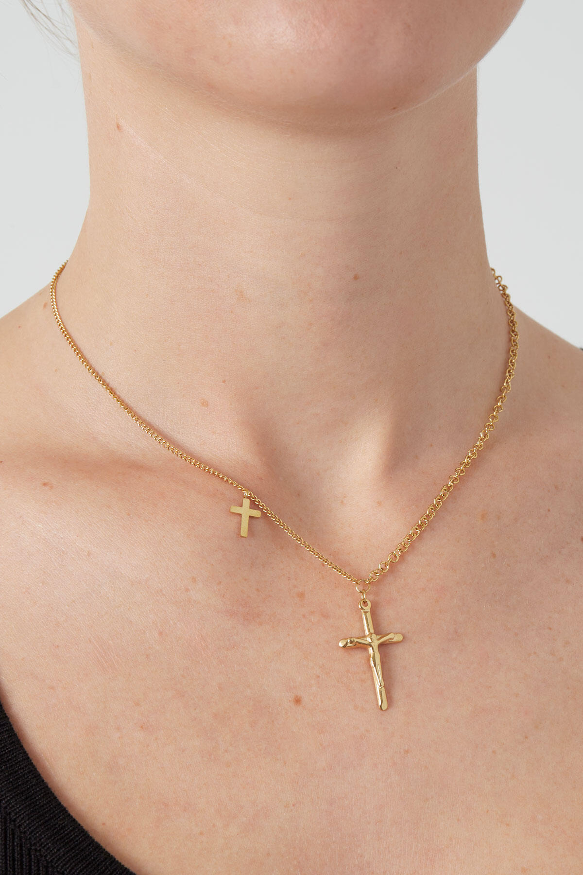 Collier Double Croix h5 Image2