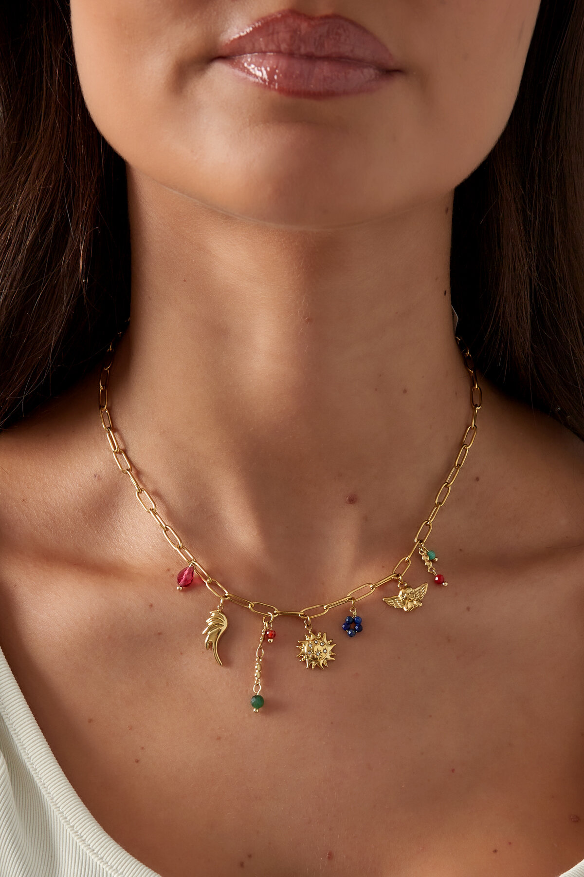 funky festive ketting Afbeelding2