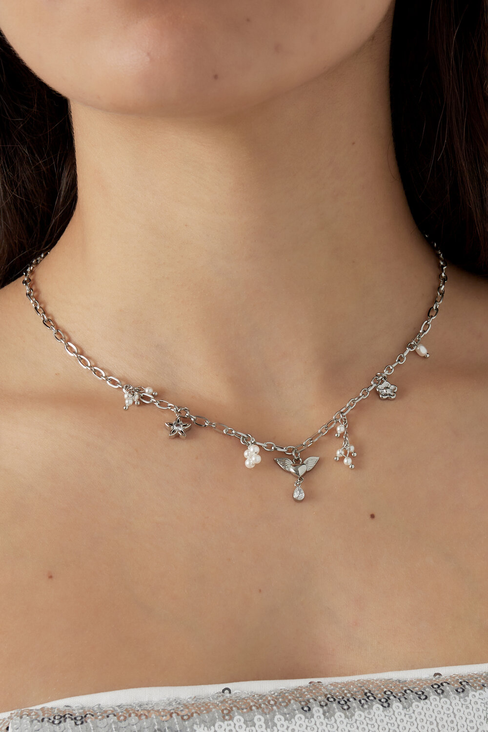 collier à breloques poussière d'ange h5Image2
