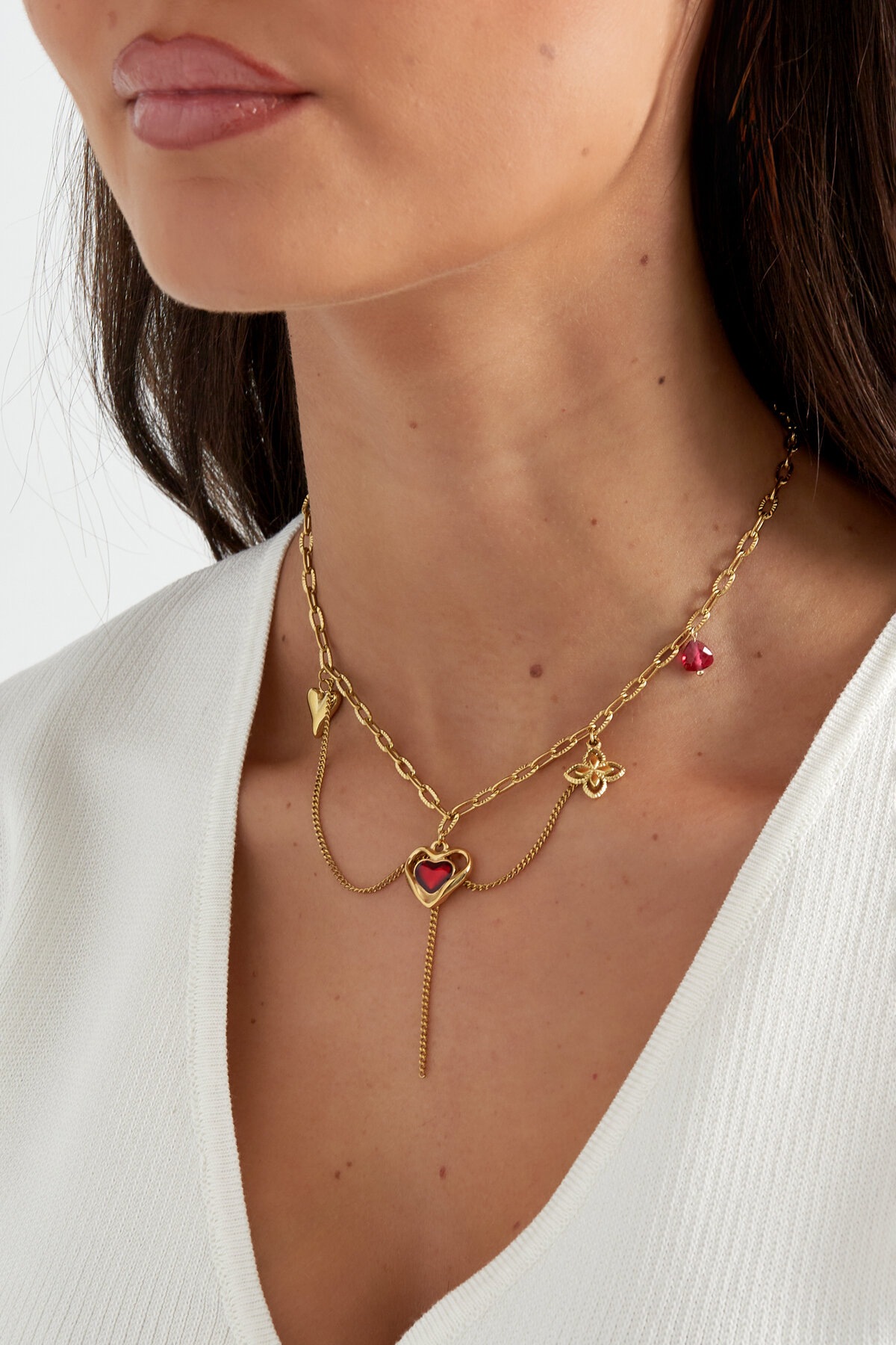 collar con dije de pulso de amor h5 Imagen2