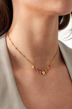 pink fiesta ketting h5 Afbeelding2