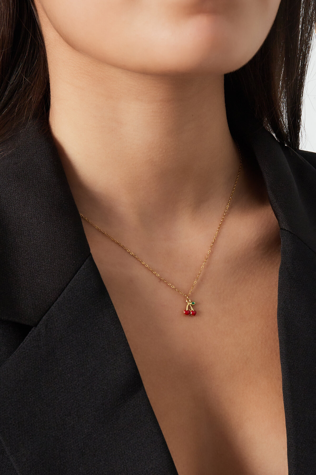 necklace cherry love h5Picture2