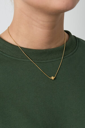 Minimalist necklace with a clover h5 Picture2