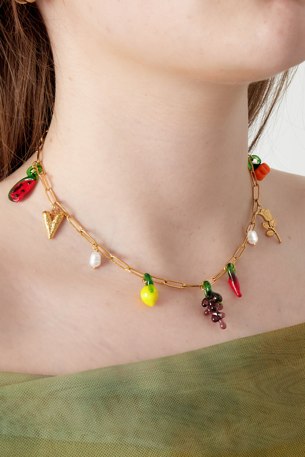 Plant charms Necklace Picture2