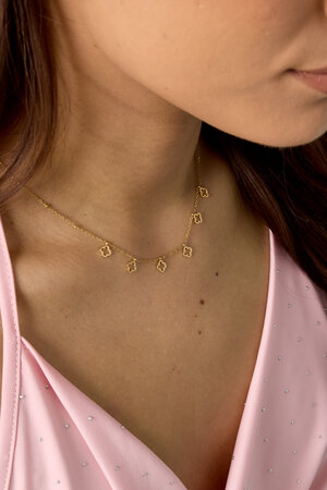 necklace 6 leaf clovers h5 Picture3