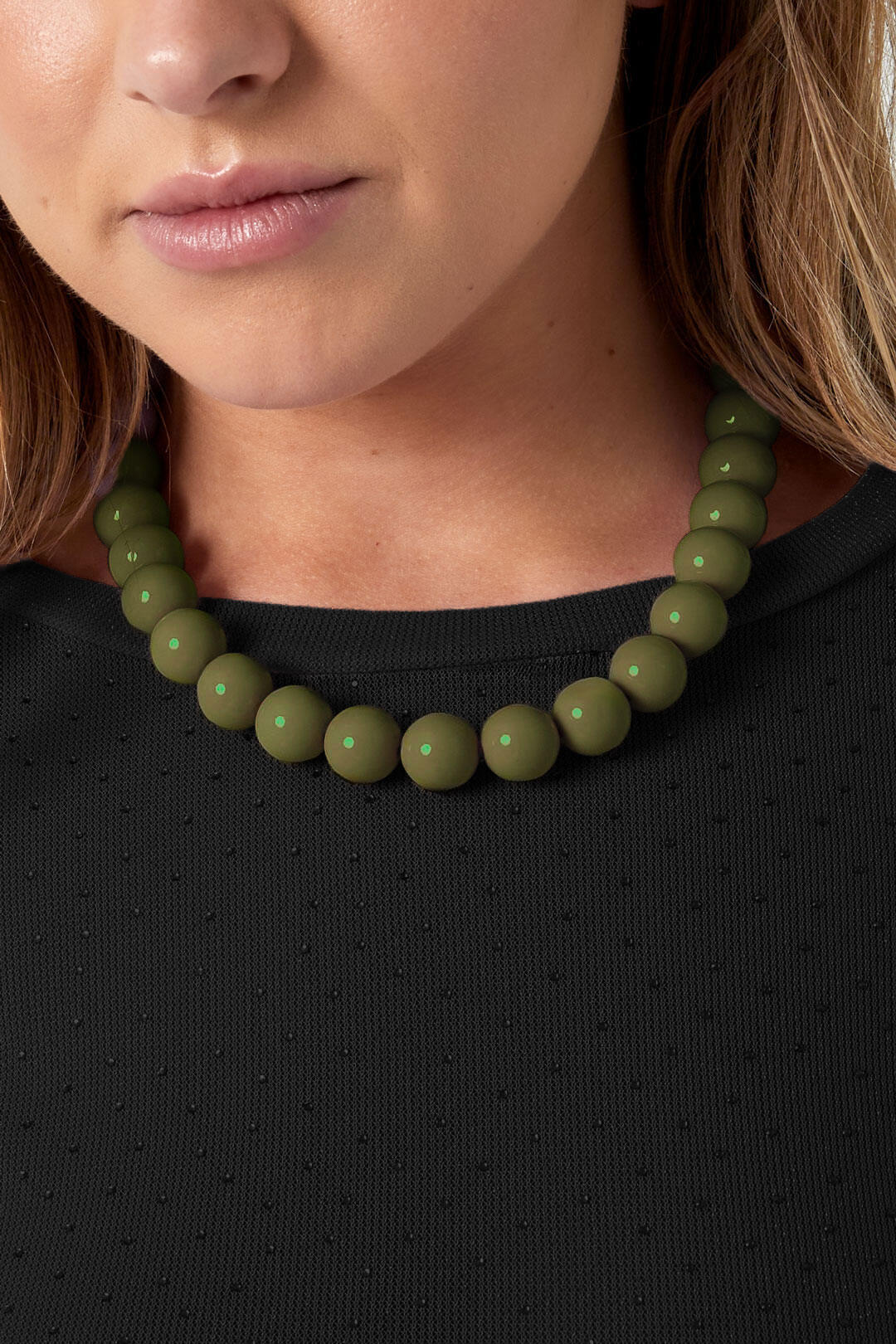 Necklace with large beads h5 Picture5