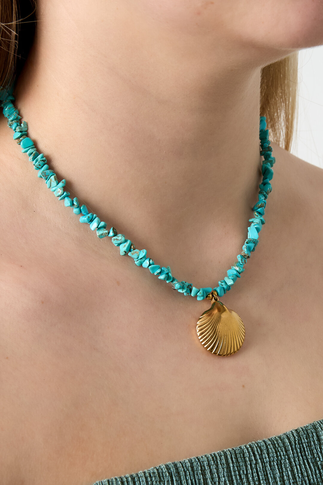 Stein Perlen Halsketten Schildkröte Casual Urlaub/Strand Einfache Serie frauen schmuck