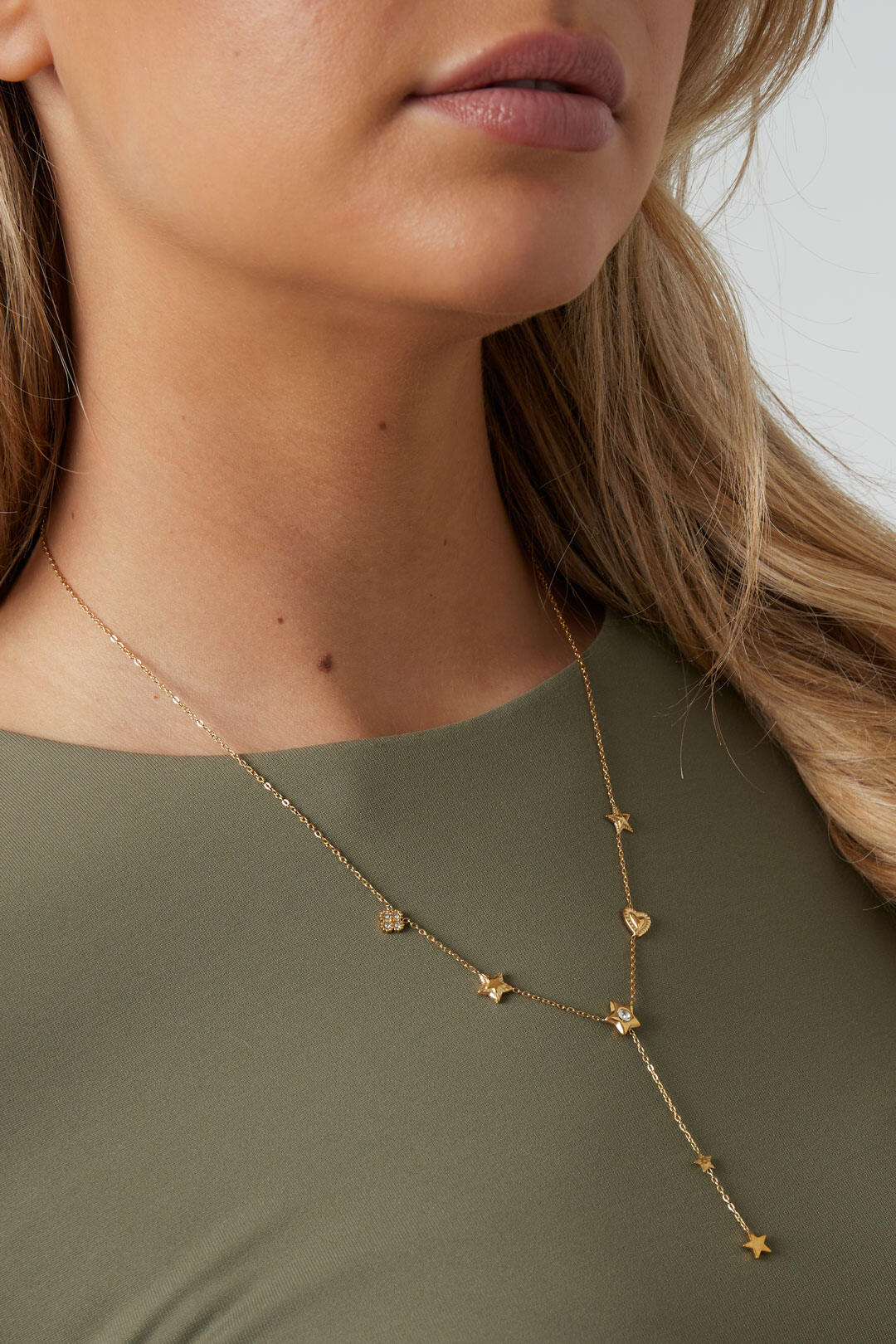Stainless Steel Pendant necklaces Star Casual Daily Simple Series Women's jewelry h5 Picture4