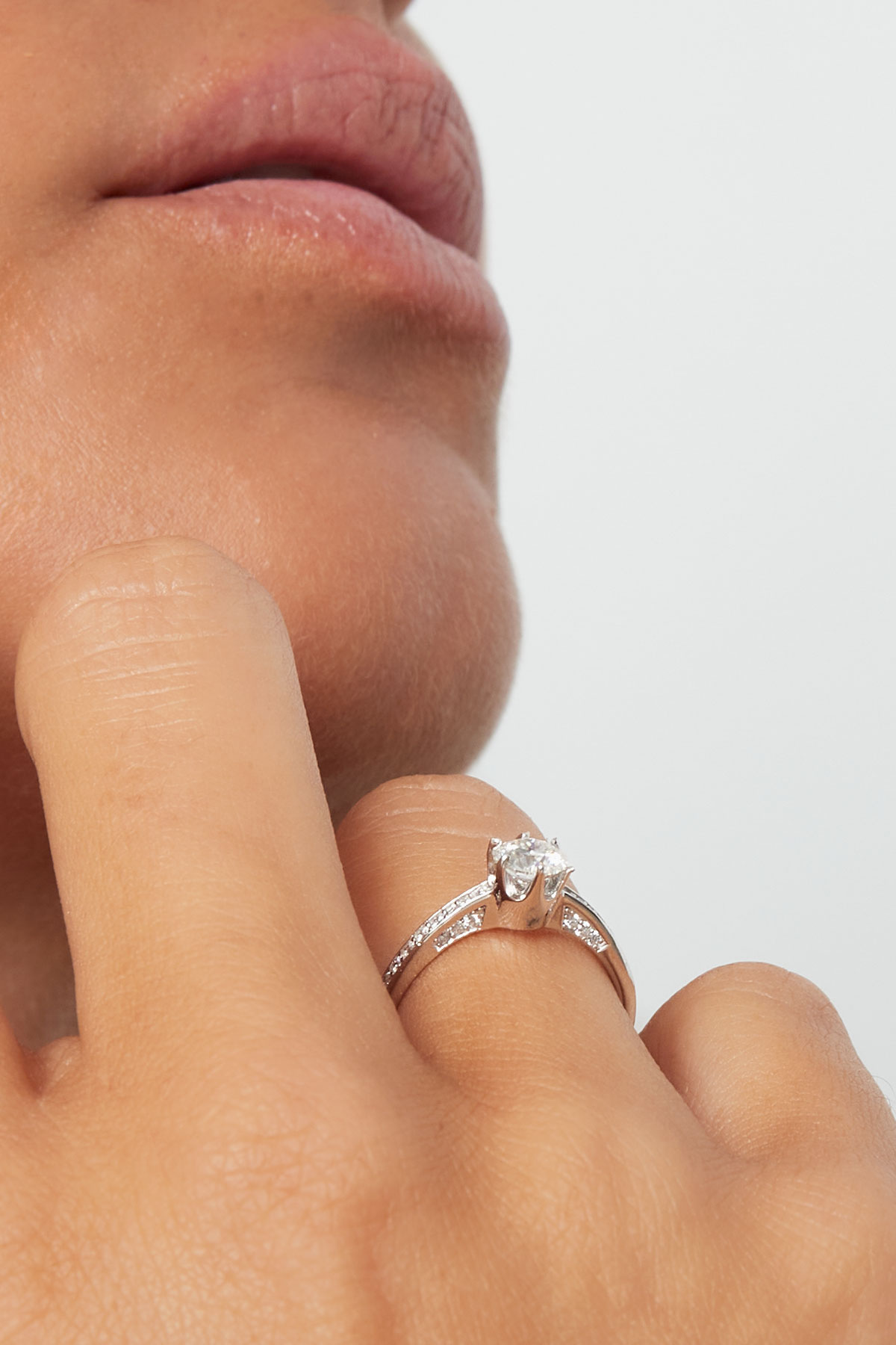 Groothandel 925 Sterling Zilveren Ring - Basic Vorm - Set van 1, foto 3 van 6