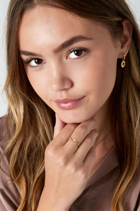 Ring Links - Silver Color Color 2
