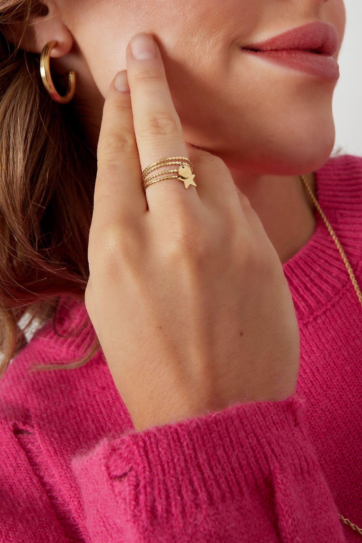 anillo rayas con dijes h5 Imagen2