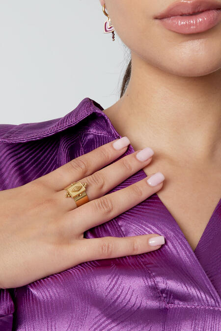 Ring Vintage-Rechteck 2
