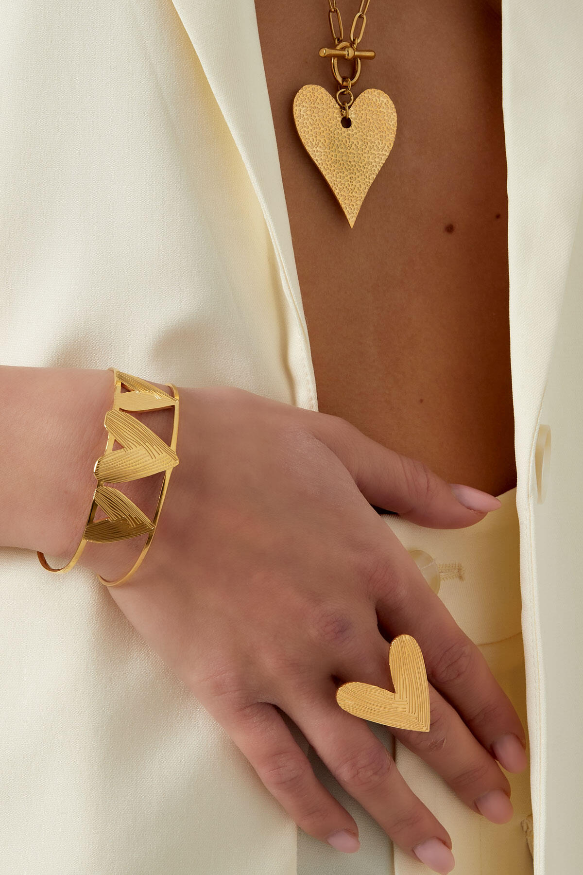 anello bel cuore grande Immagine4