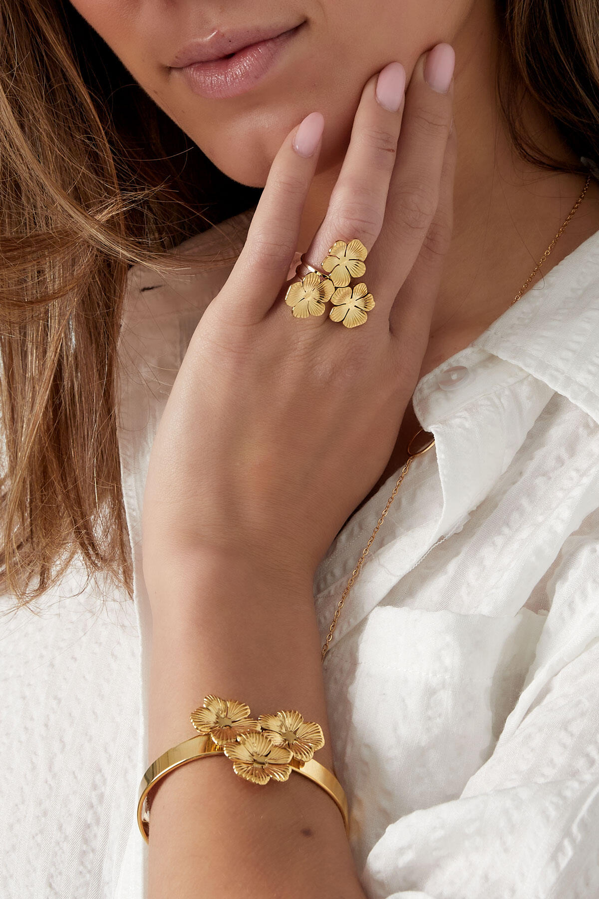 Bohemian Bloemen Ring 2