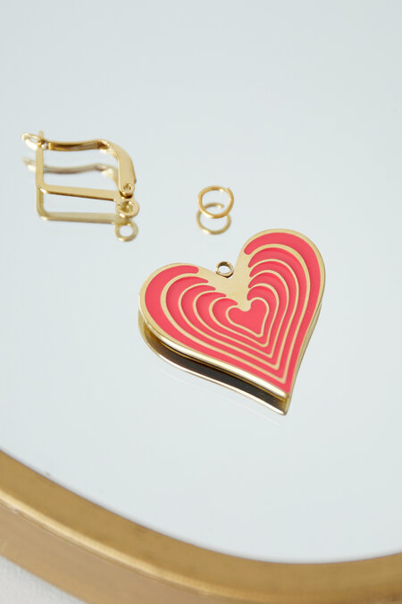 Charm crazy heart