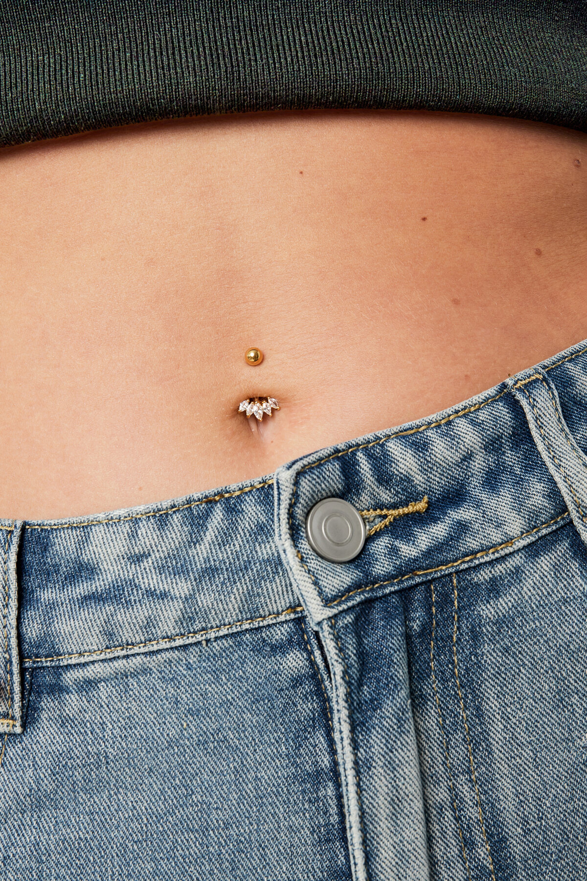 navel piercing twinkle belly 2