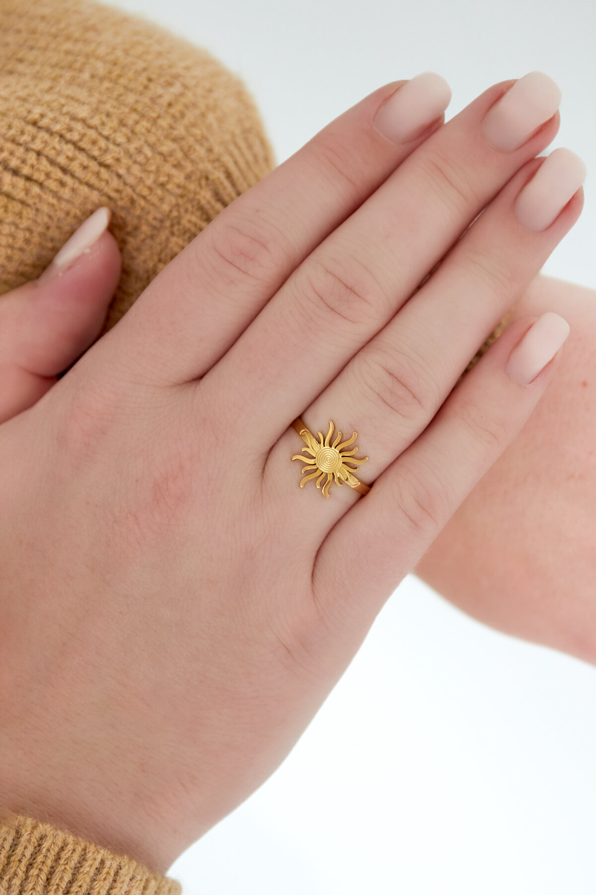 Sunny Swirl ring - Silver Color color 2
