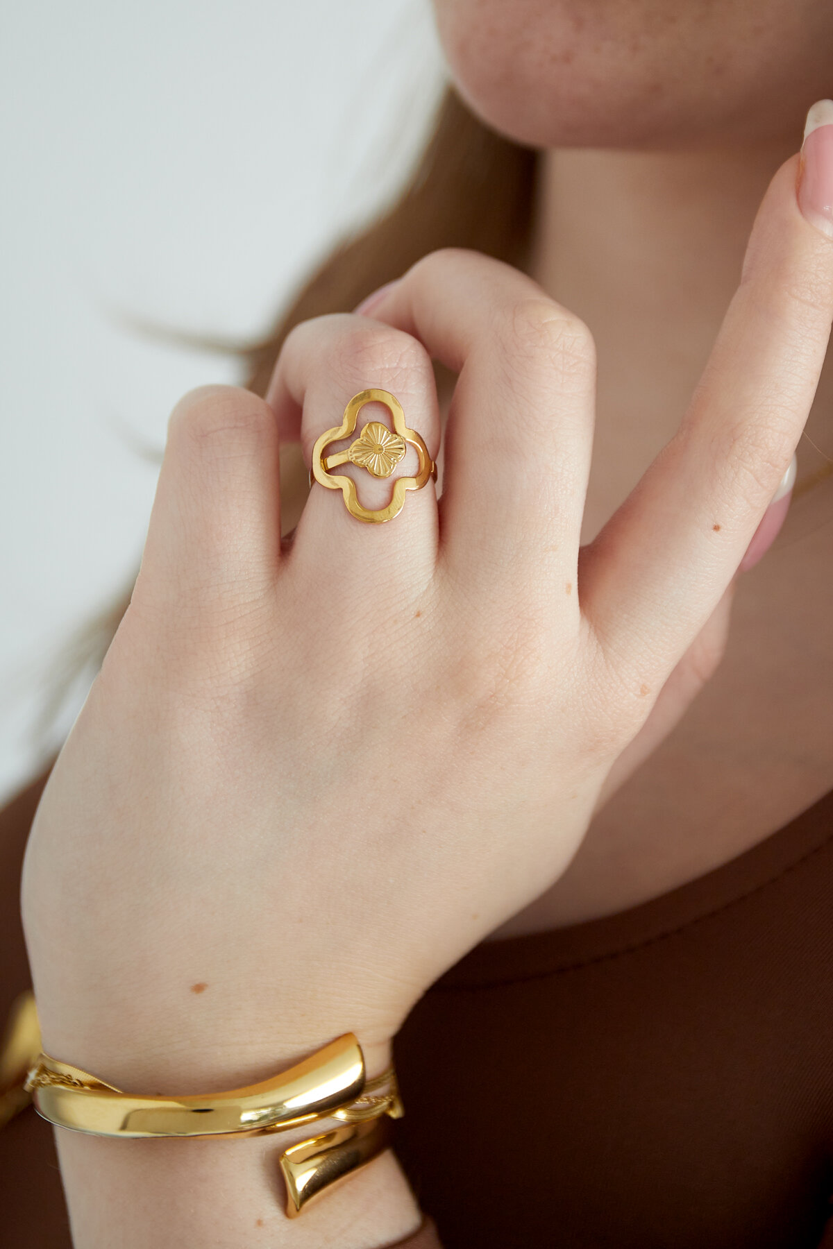 lucky leaf ring Picture2