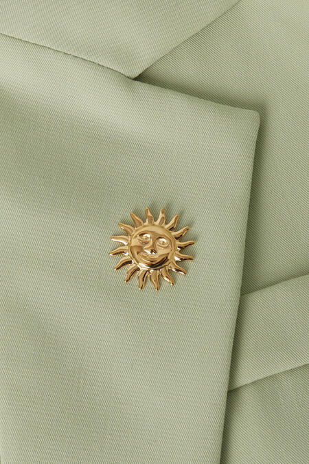 Brosche Sonnenschein - Goldfarben