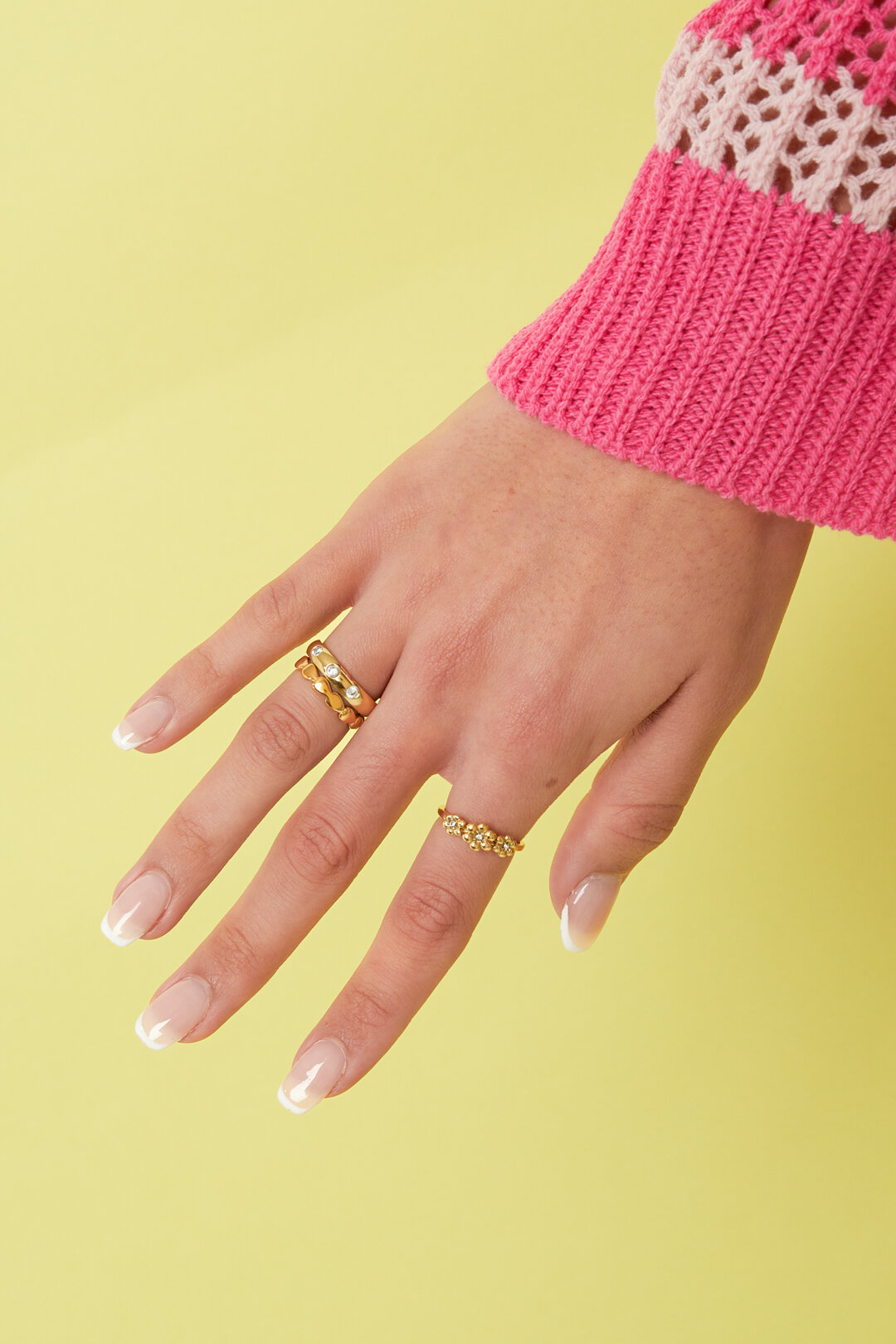 Statement ring with stones Picture2