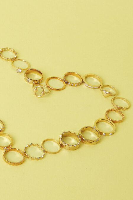 Bague drapée