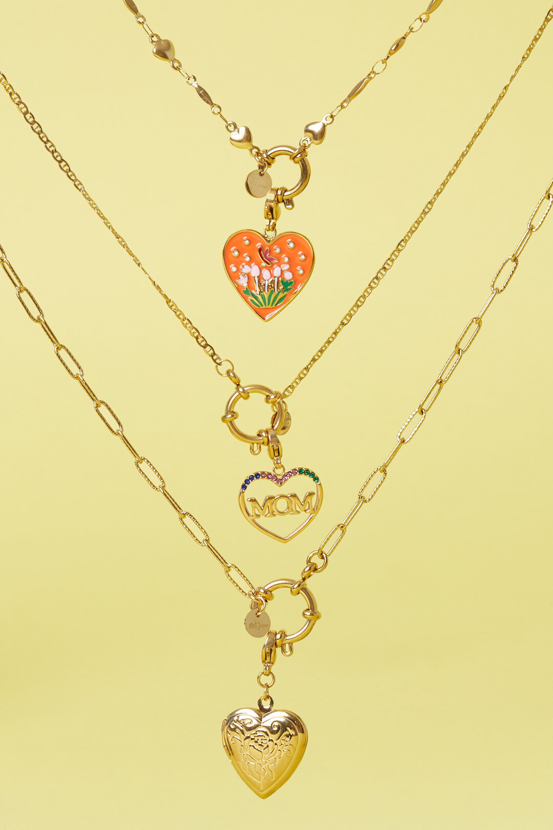 Jewelry charm heart pendant mom DIY h5Picture2