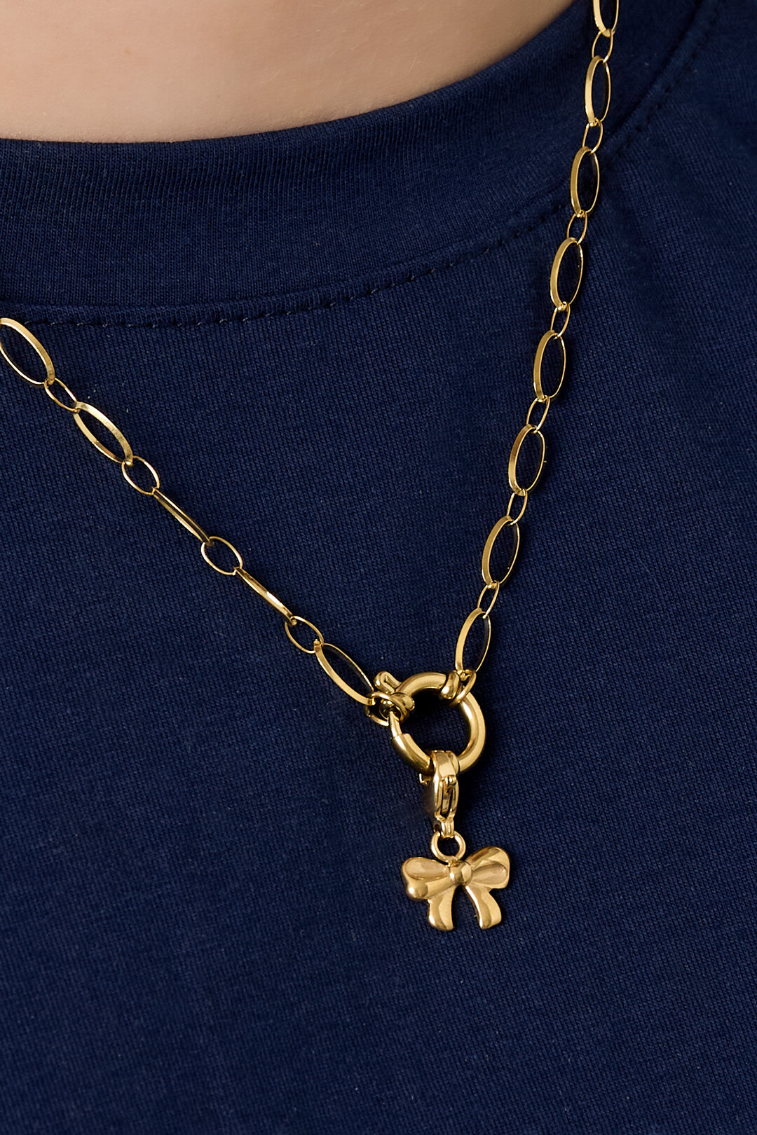 Bow jewelry charm